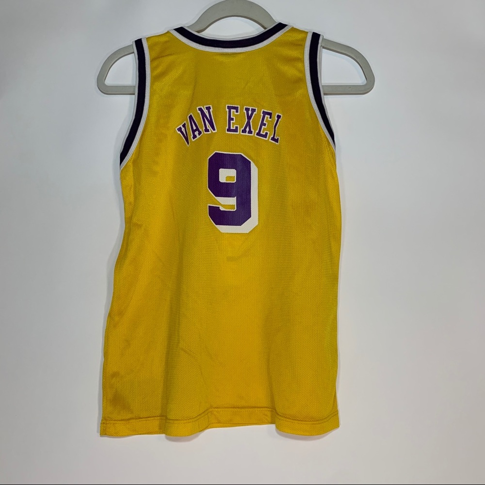 LA Lakers VTG Nick Van Exel Youth Champion Jersey - Picture 2 of 6